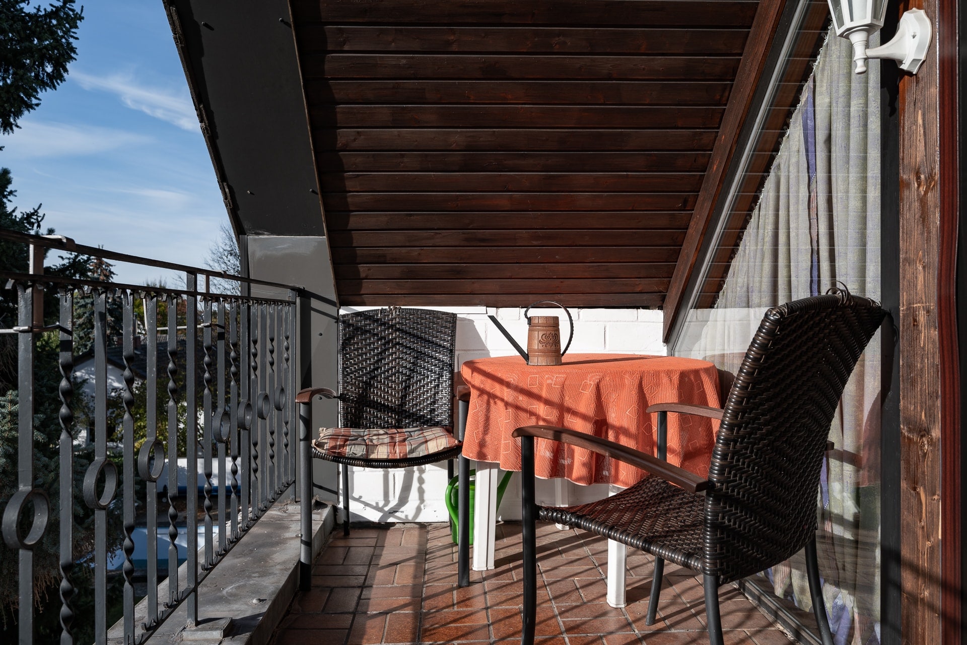 Landhaus Dürkop - Apartment Balkon
